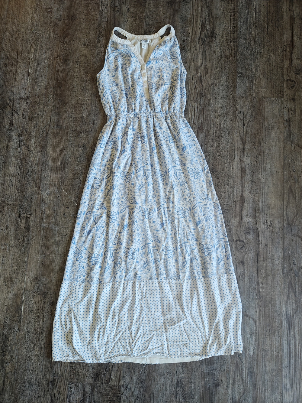 Label Of Graded Goods H&M Women’s Light Blue Floral Maxi Dress